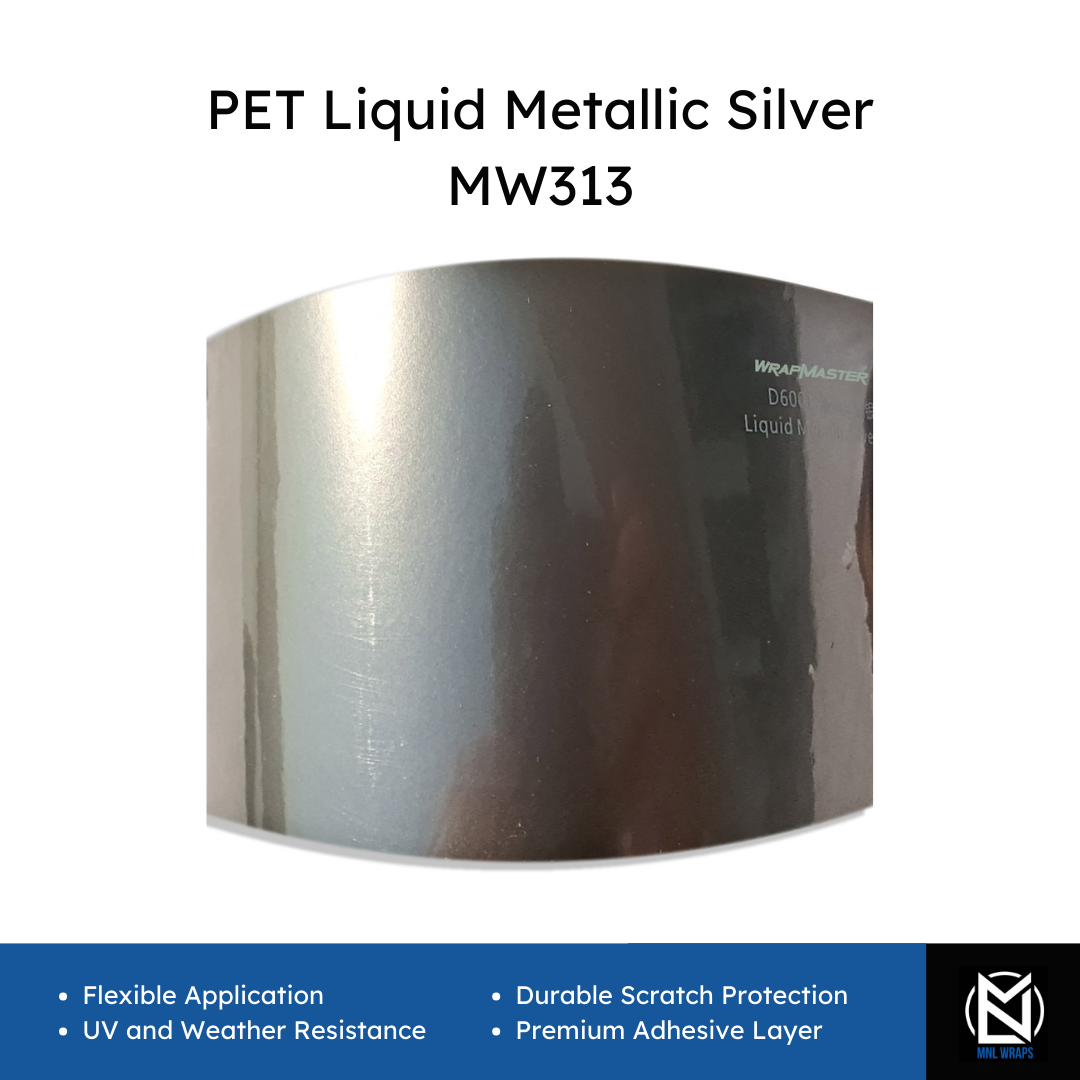 PET Liquid Metallic Silver MW313