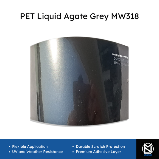 PET Liquid Agate Grey MW318