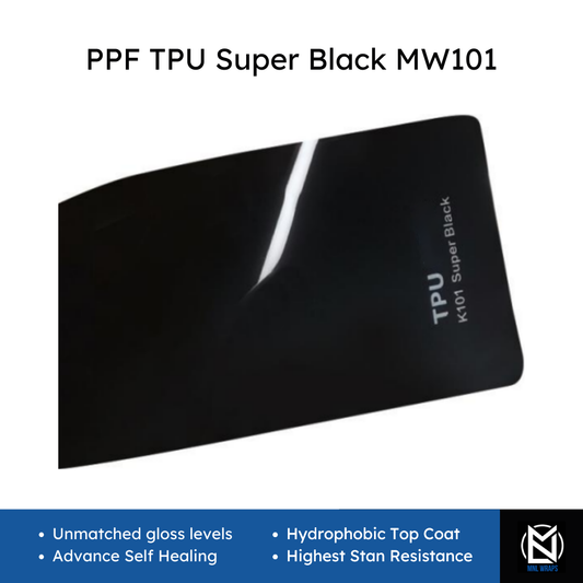 PPF TPU Super Black MW101