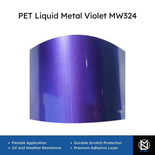 PET Liquid Metal Violet MW324