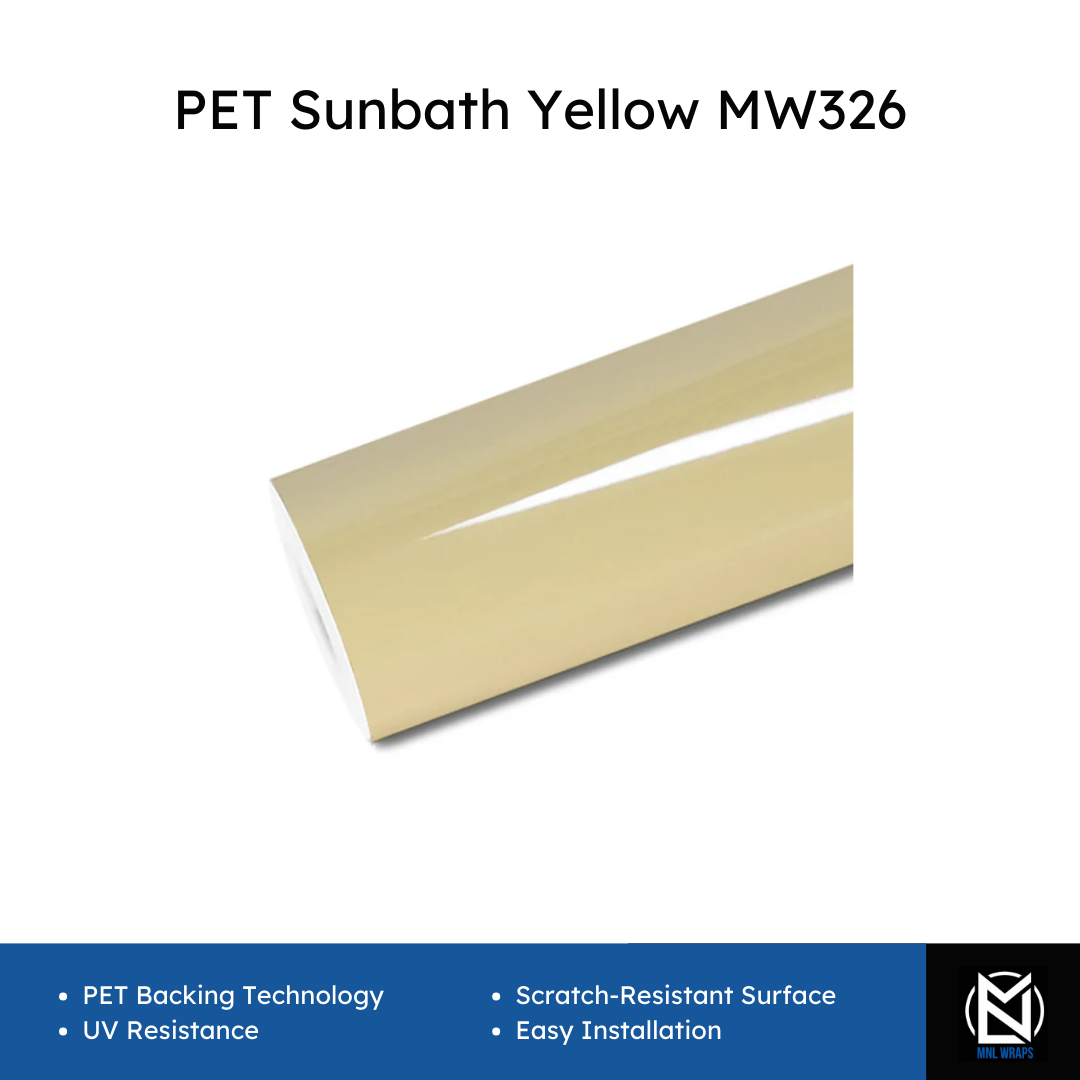 Bain de soleil PET Jaune MW326