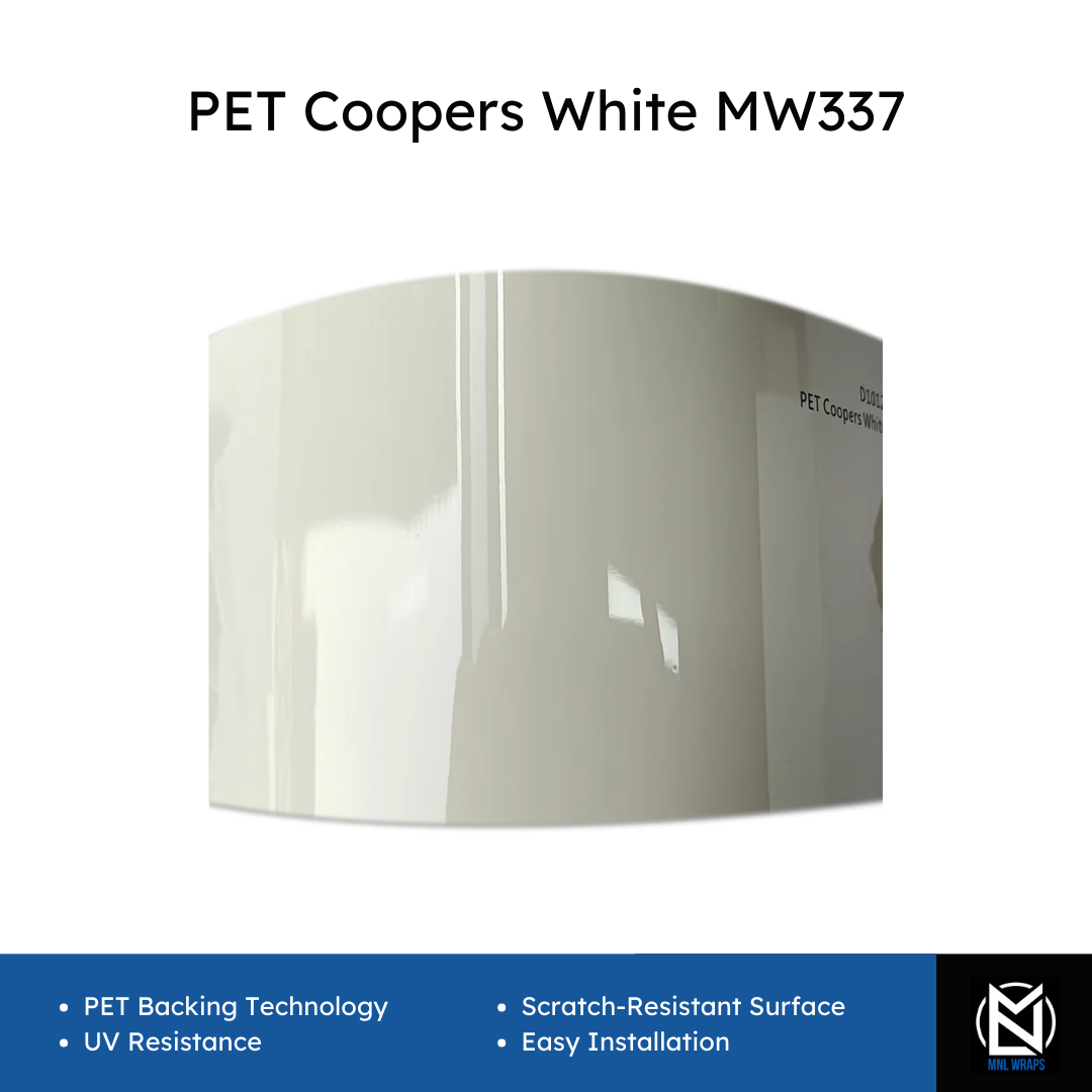 PET Coopers White MW337