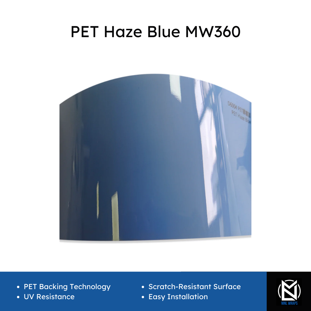 PET Haze Blue MW360