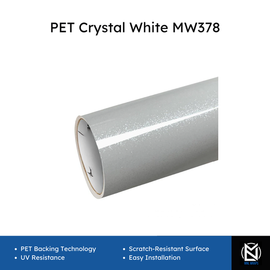 PET Crystal White MW378