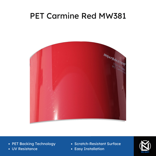 PET Carmine Red MW381