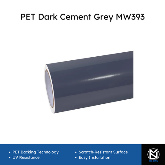 PET Dark Cement Grey MW393