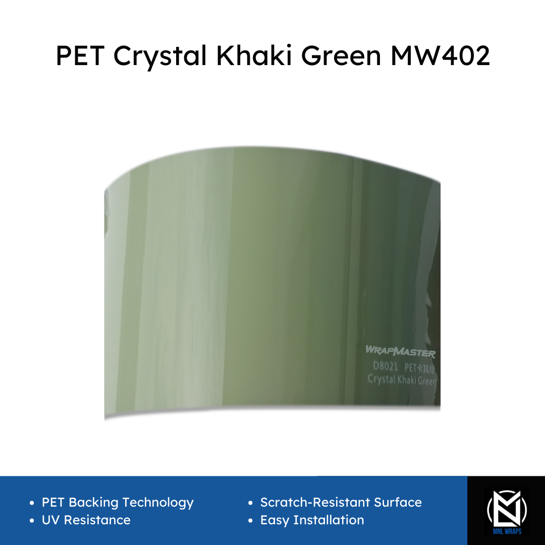 PET Crystal Khaki Green MW402