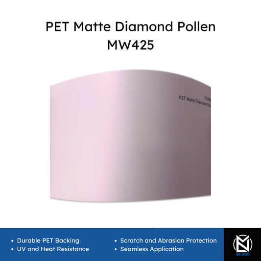 PET Matte Diamond Pollen MW425