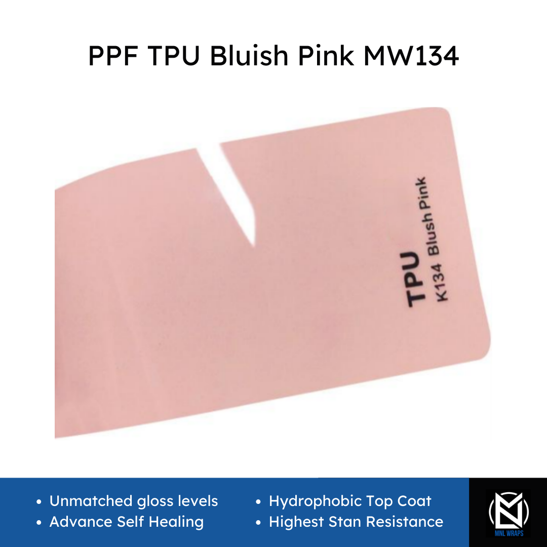 PPF TPU Erröten Rosa MW134