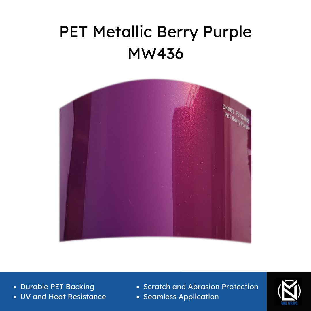 PET Metallic Berry Purple MW436