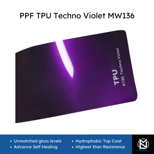 PPF TPU Techno Violet MW136