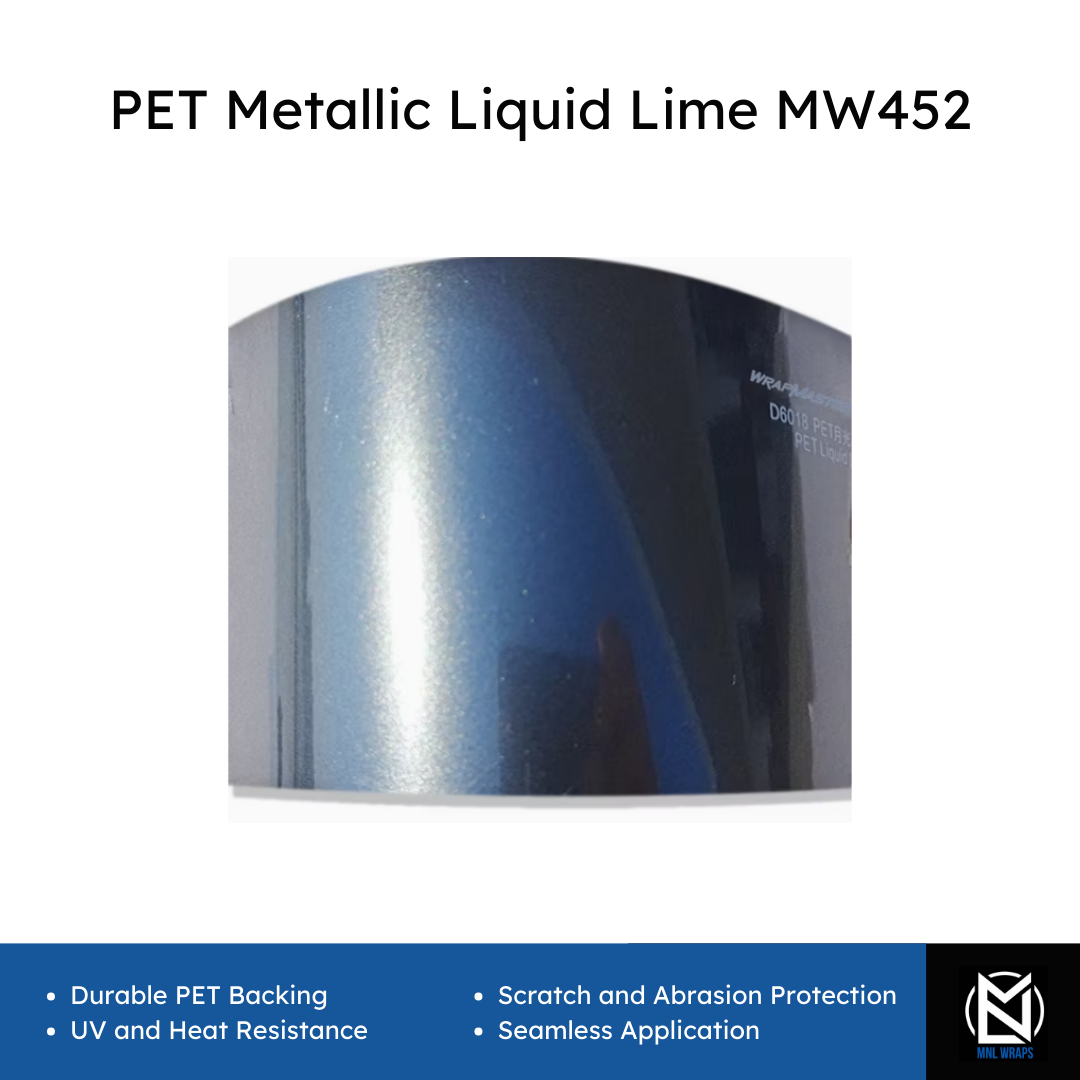 PET Metallic Liquid Lime MW452