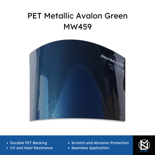 PET Metallic Avalon Green MW459