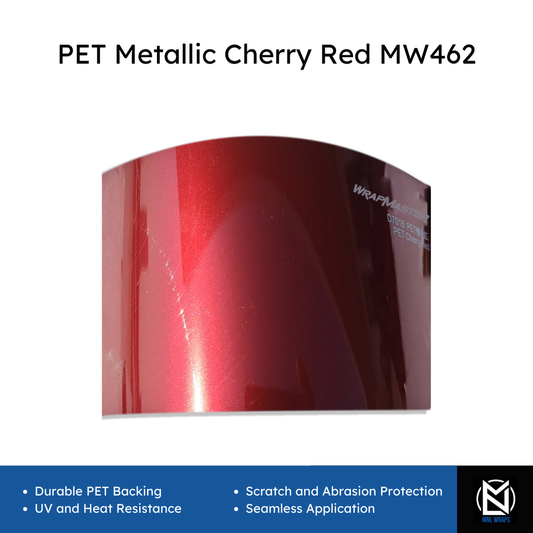 PET Metallic Cherry Red MW462