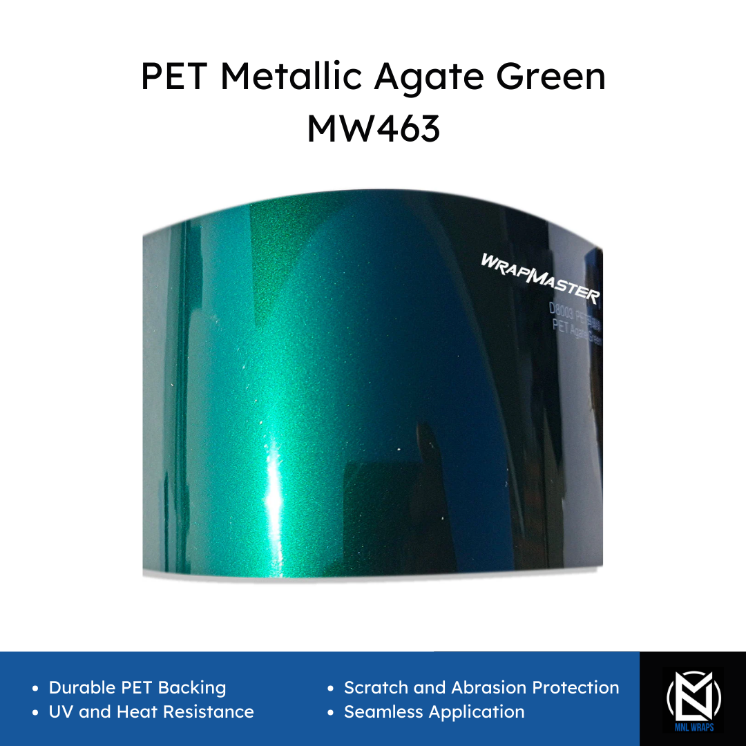 PET Metallic Agate Green MW463