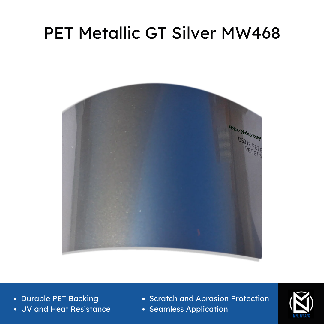 PET Metallic GT Silver MW468