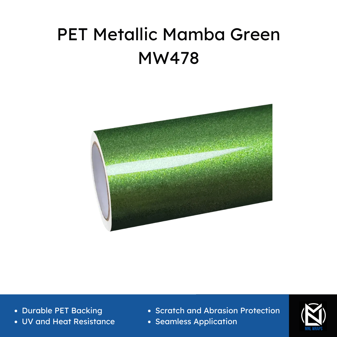 PET Metallic Mamba Green MW478