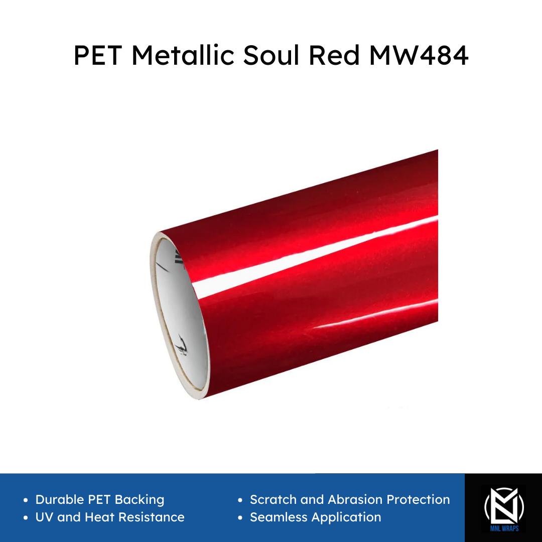 PET Metallic Soul Red MW484