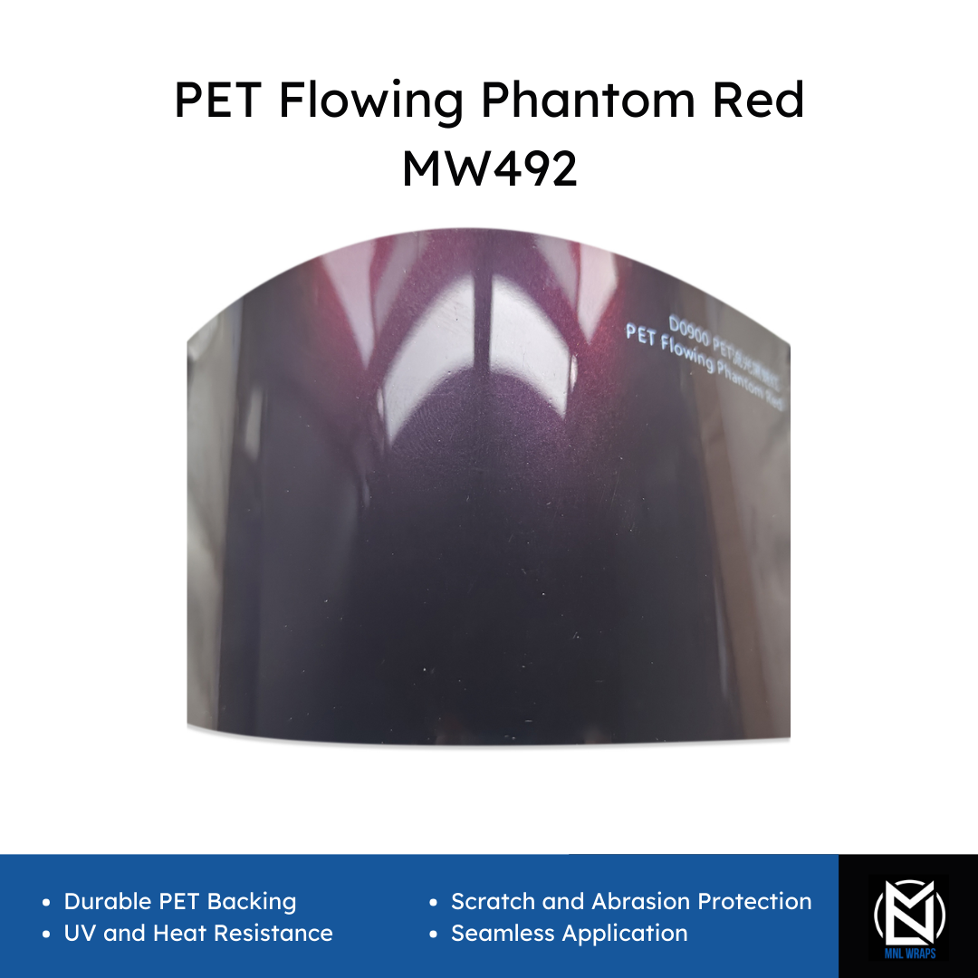 PET Flowing Phantom Red MW492