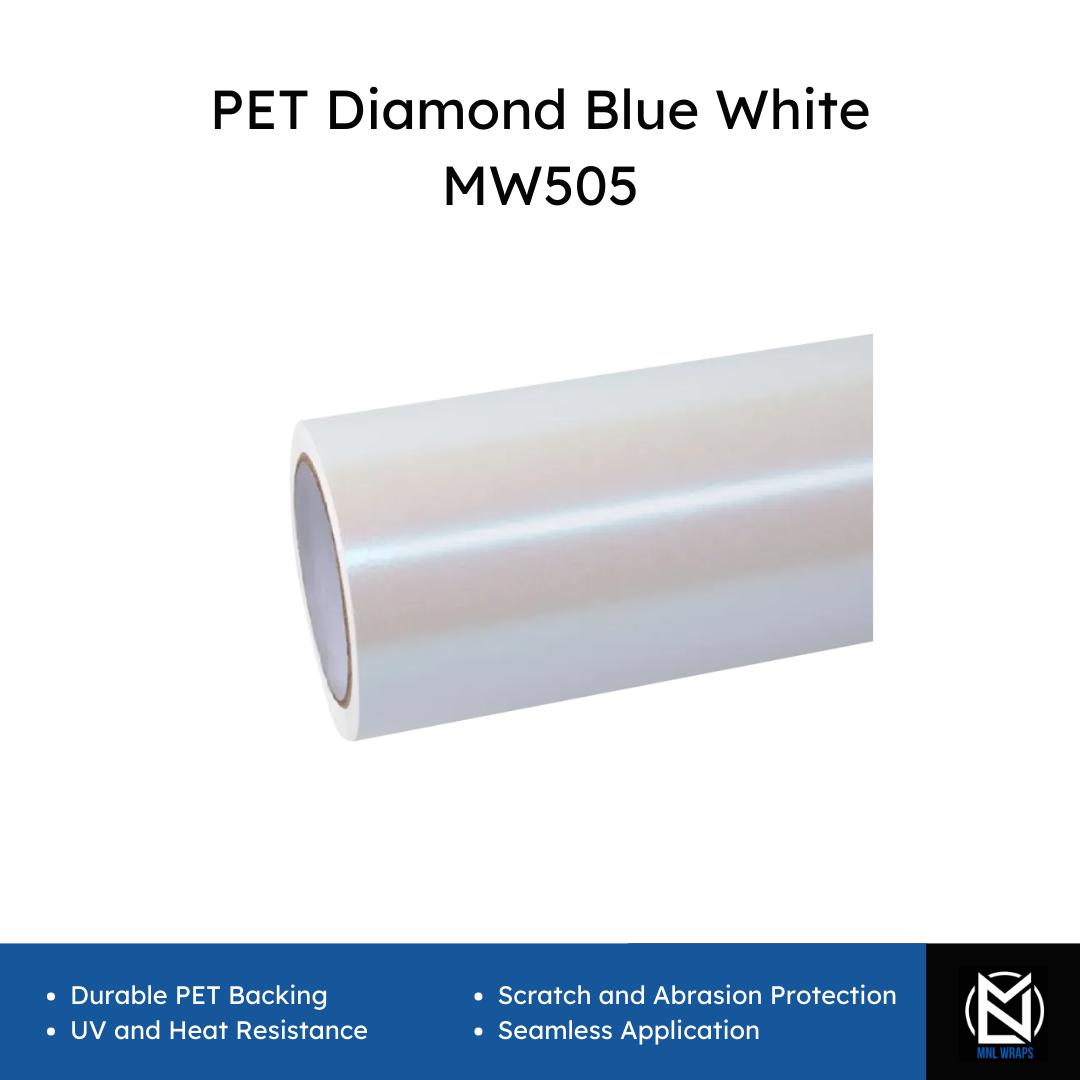 PET Diamond Blue White MW505