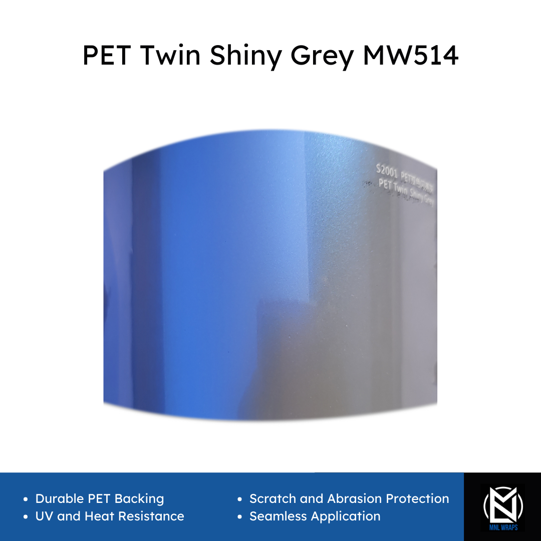 PET Twin Gris brillant MW514