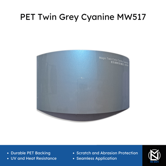 PET Twin Gris Cyanine MW517