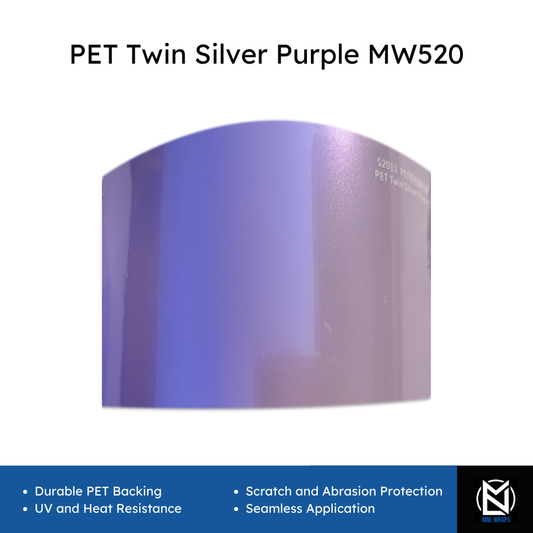 PET Twin Argent Violet MW520