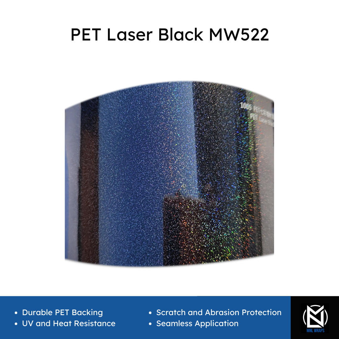 Laser PET noir MW522