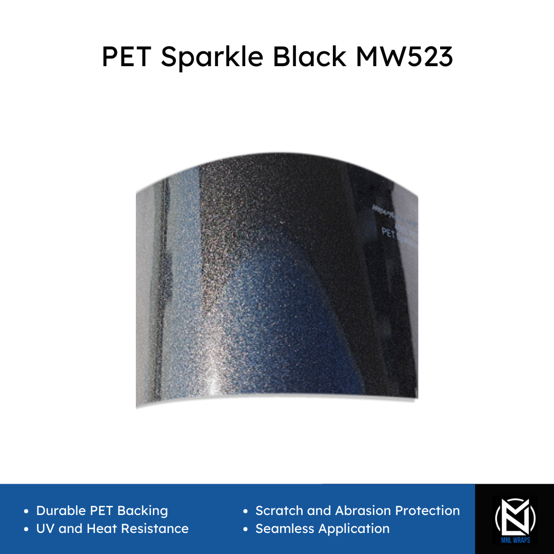 PET Sparkle Noir MW523