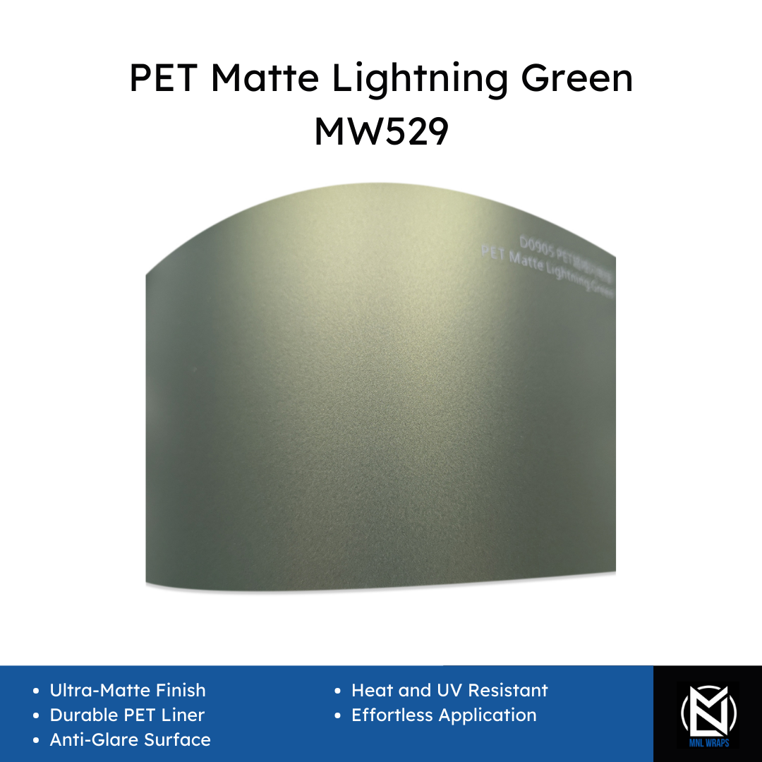 PET Matte Lightning Green MW529