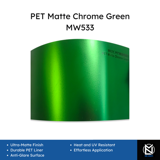 PET Matte Chrome Green MW533