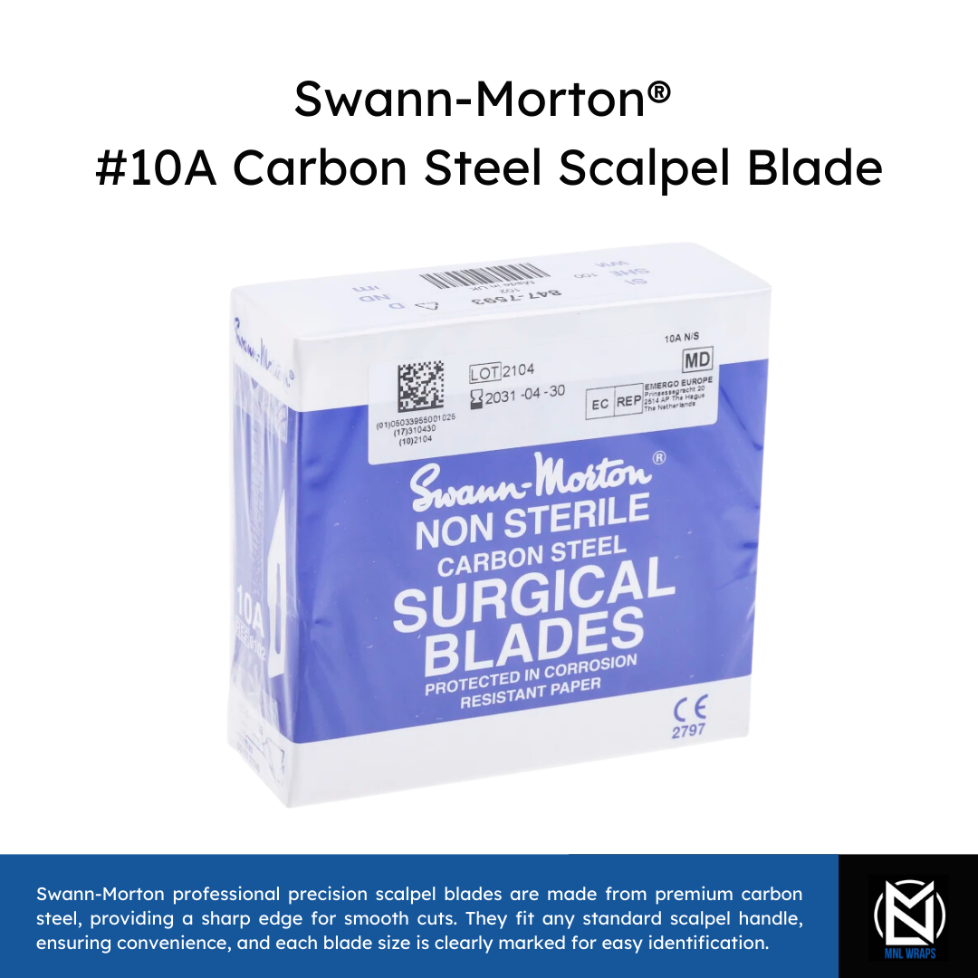 Swann-Morton® #10A Carbon Steel Scalpel Blade