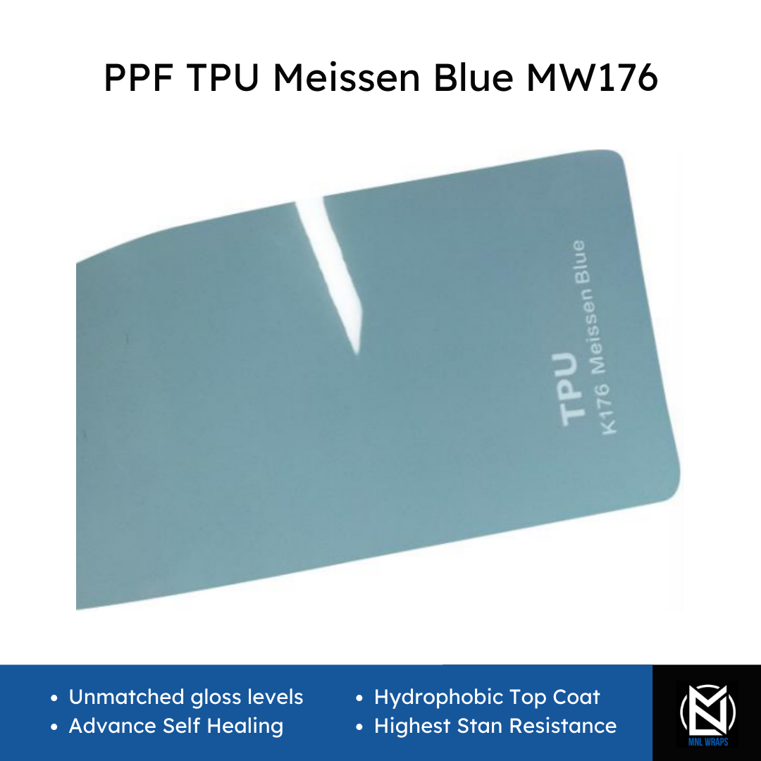 PPF TPU Meissen Blue MW176