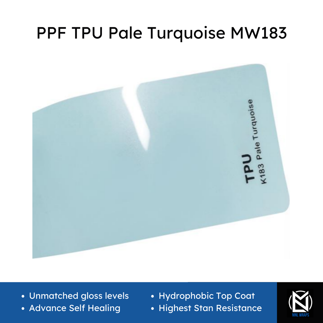 PPF TPU Pale Turquoise MW183