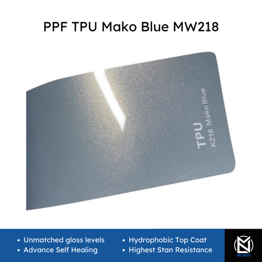 PPF TPU Mako Blue MW218