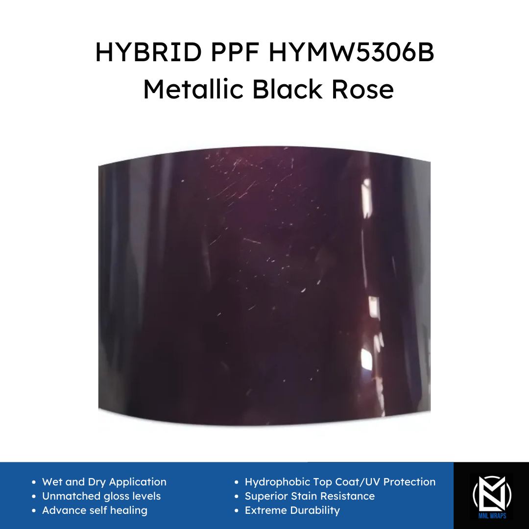 Hybrid PPF HYMW5306B Metallic Black Rose