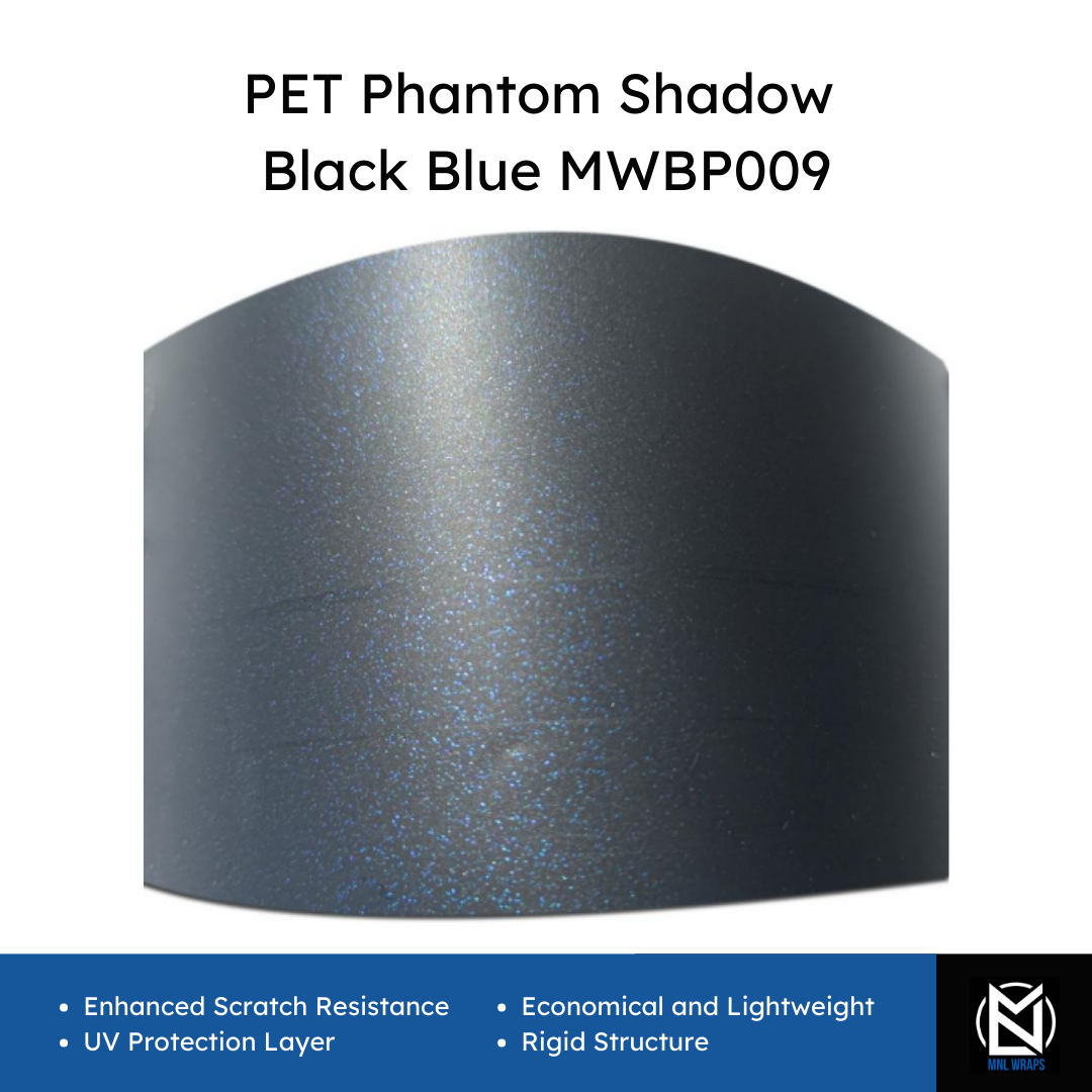 PET Phantom Shadow Black Blue MWBP009