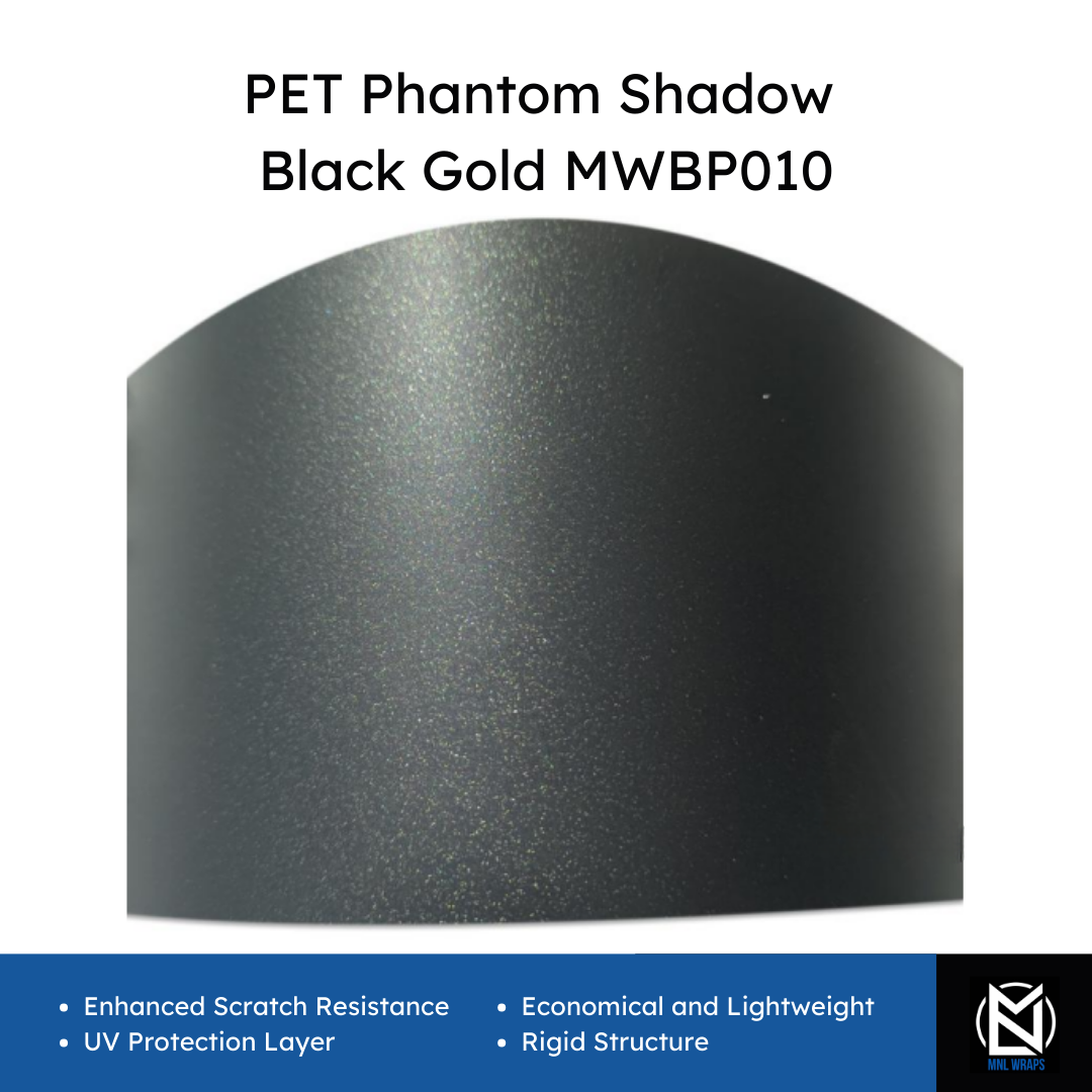 PET Phantom Shadow Black Gold MWBP010