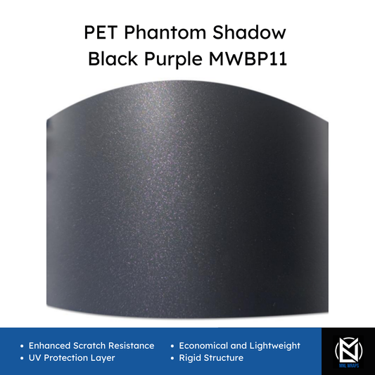 PET Phantom Shadow Black Purple MWBP11