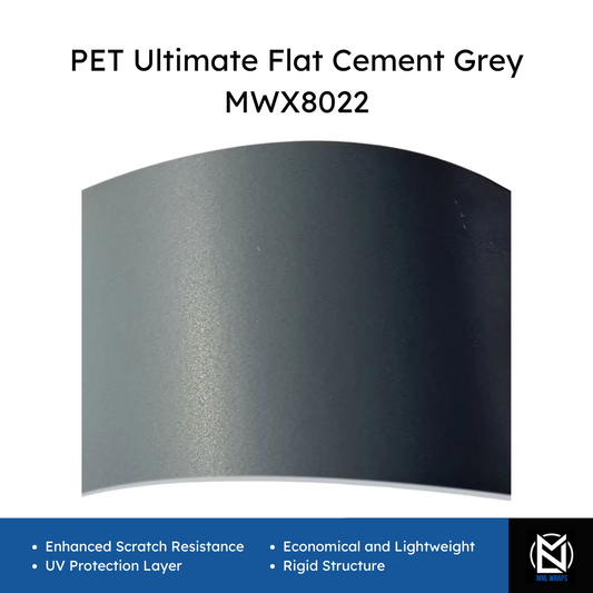 PET Ultimate Flat Cement Grey MWX8022