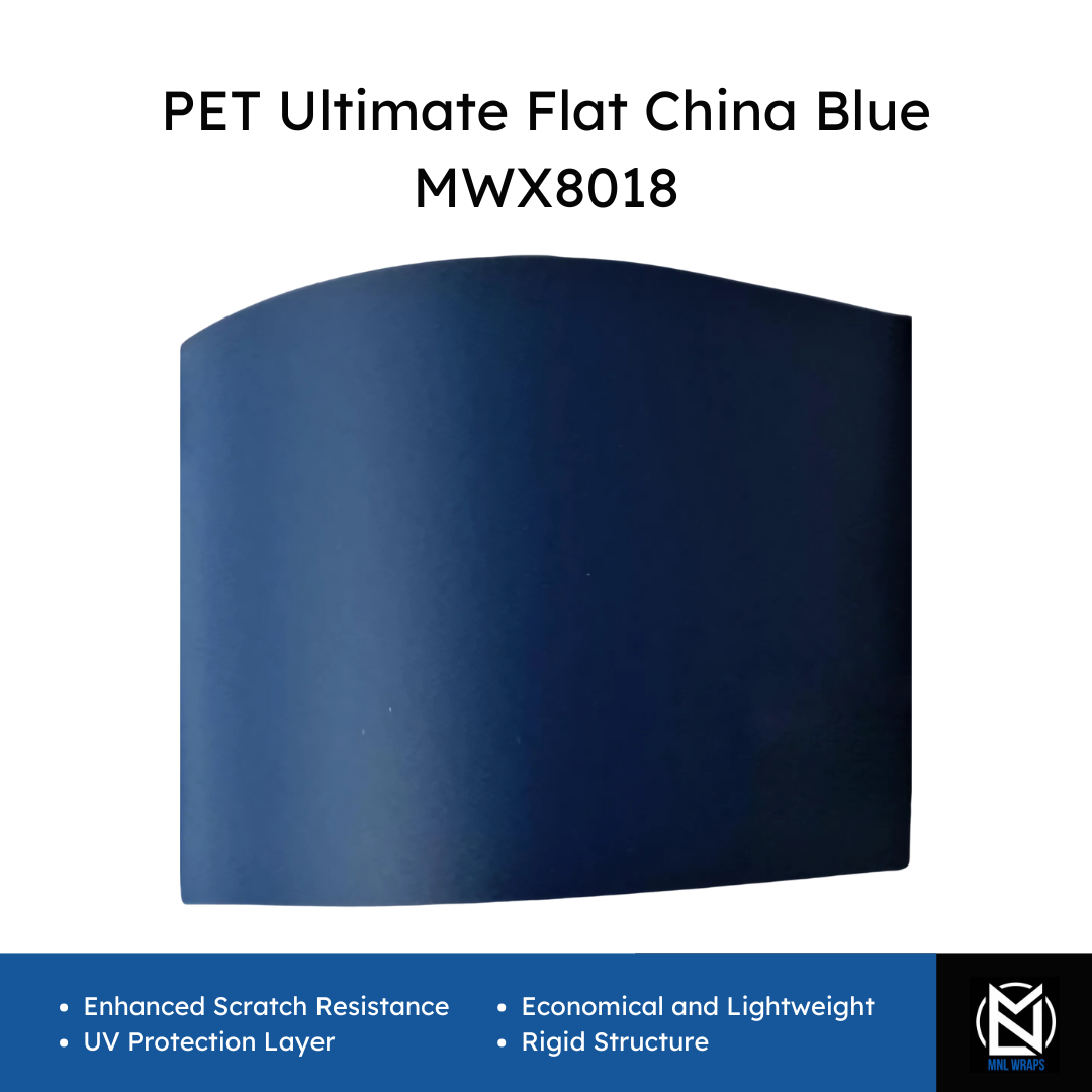 PET Ultimate Flat China Blue MWX8018