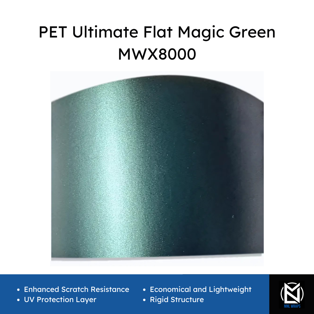 PET Ultimate Flat Magic Green MWX8000