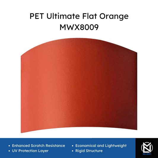 PET Ultimate Flat Orange MWX8009