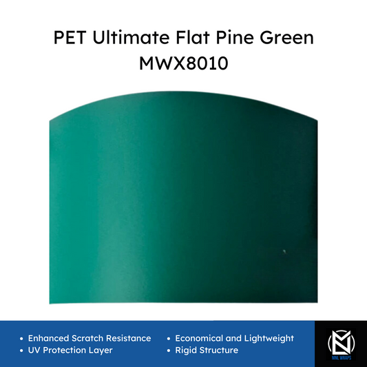 PET Ultimate Flat Pine Green MWX8010