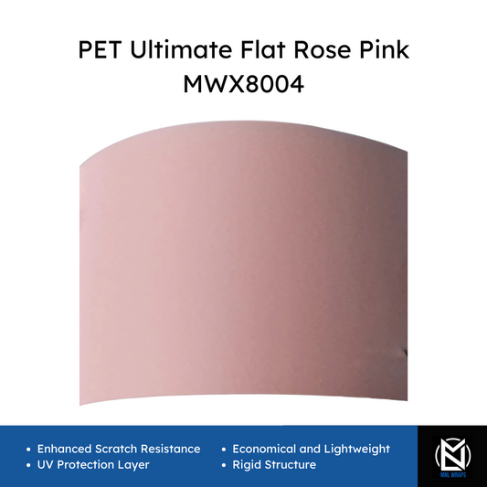 PET Ultimate Flat Rose Pink MWX8004