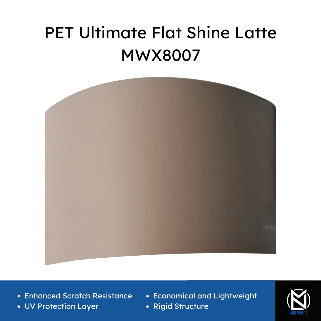 PET Ultimate Flat Shine Latte MWX8007