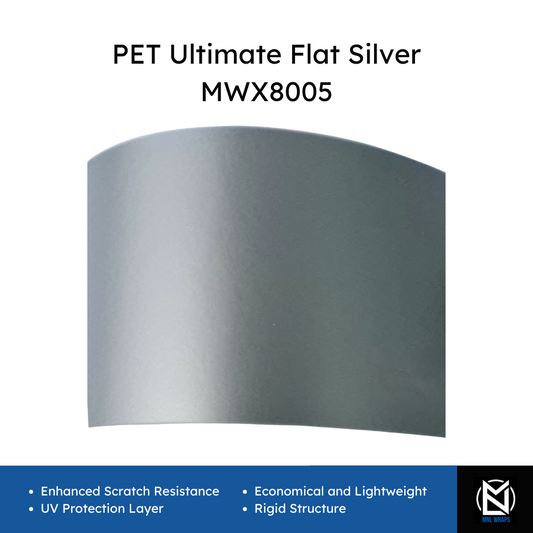 PET Ultimate Flat Silver MWX8005