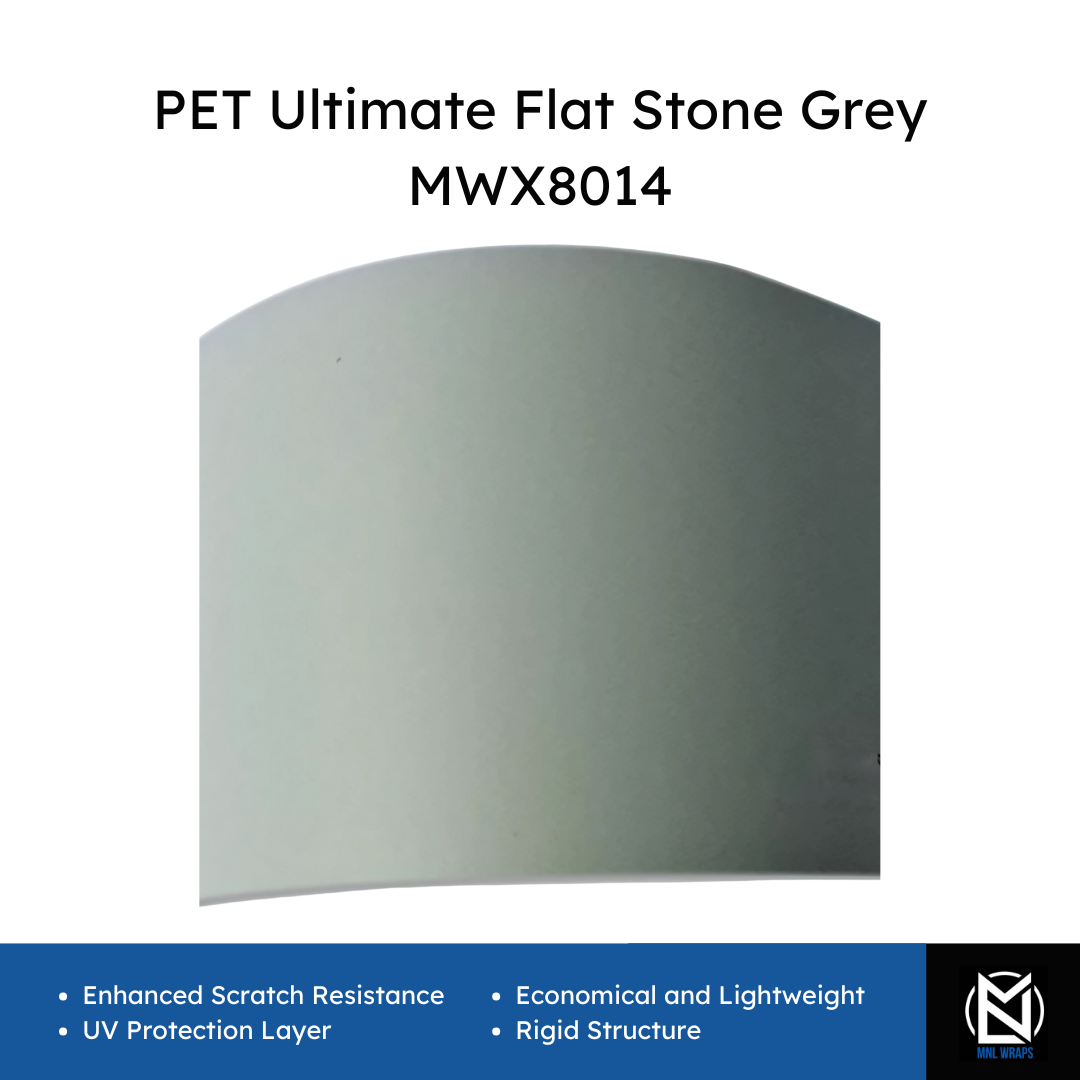 PET Ultimate Flat Stone Grey MWX8014