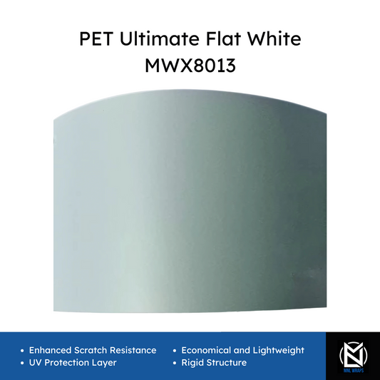 PET Ultimate Flat White MWX8013