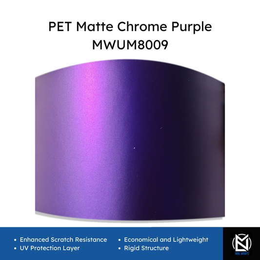 PET Matte Chrome Purple MWUM8009